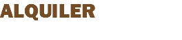 ALQUILER
